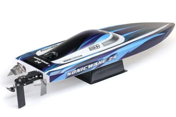 SONICWAKE 24" - DEEP V - RTR MOTOSCAFO - BLU