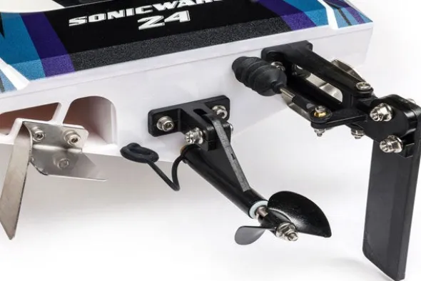 SONICWAKE 24" - DEEP V - RTR MOTOSCAFO - BLU