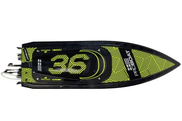 SONICWAKE V3 36" - RTR MOTOSCAFO - NERO