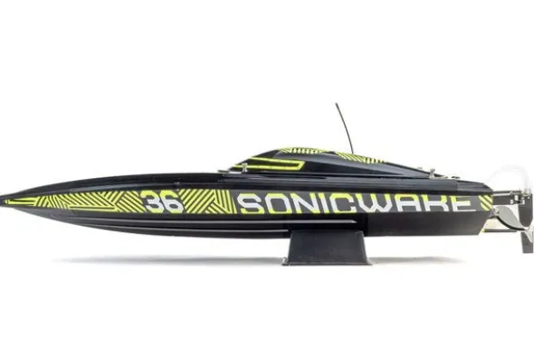 SONICWAKE V3 36" - RTR MOTOSCAFO - NERO