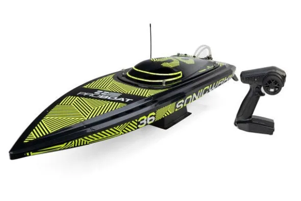 SONICWAKE V3 36" - RTR MOTOSCAFO - NERO