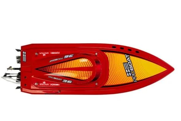 SONICWAKE V3 36" - RTR MOTOSCAFO - ROSSO