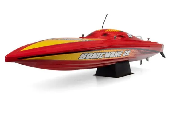 SONICWAKE V3 36" - RTR MOTOSCAFO - ROSSO