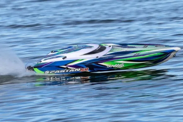 SPARTAN SR - MOTOSCAFO BRUSHLESS TSM - VERDE