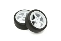 5 SPOKE RACING 2.0 - STRADALI CON CERCHIO BIANCO - 2 PEZZI