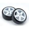 5 SPOKE WHITE RACING 2.0 - DRIFT CON CERCHIO - 2 PEZZI