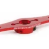 SQUADRETTA ALLUMINIO DOPPIO BRACCIO 23T - ROSSO