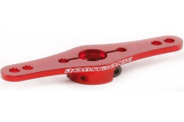 SQUADRETTA ALLUMINIO DOPPIO BRACCIO 24T - ROSSO