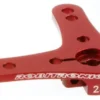 SQUADRETTA ALLUMINIO DOPPIO BRACCIO 90° 23T - ROSSO