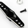 SQUADRETTA ALLUMINIO LEGGERA DOPPIO BRACCIO CORTO 24T - NERO