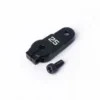 SQUADRETTA SERVO ALLUMINIO 25 DENTI - NERO