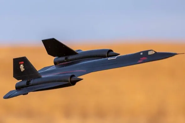 SR-71 BLACKBIRD TWIN EDF - 40mm / 505mm BNF STABILIZZATO