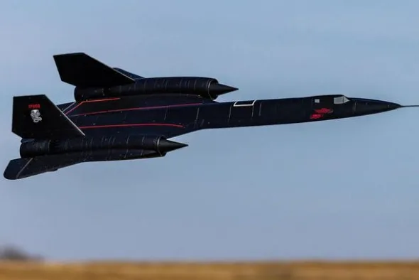 SR-71 BLACKBIRD TWIN EDF - 40mm / 505mm BNF STABILIZZATO