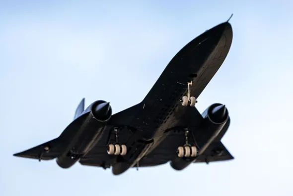 SR-71 BLACKBIRD TWIN EDF - 40mm / 505mm BNF STABILIZZATO