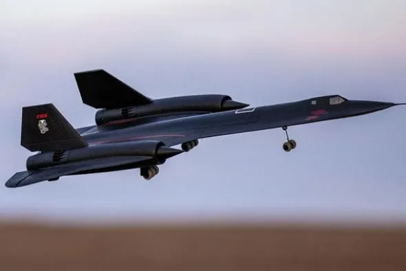 SR-71 BLACKBIRD TWIN EDF - 40mm / 505mm BNF STABILIZZATO
