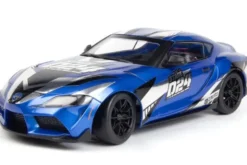 STAGE D-24 TOYOTA GR SUPRA 2024 - RTR DRIFT - 1:24 - BLU METALLIZZATO