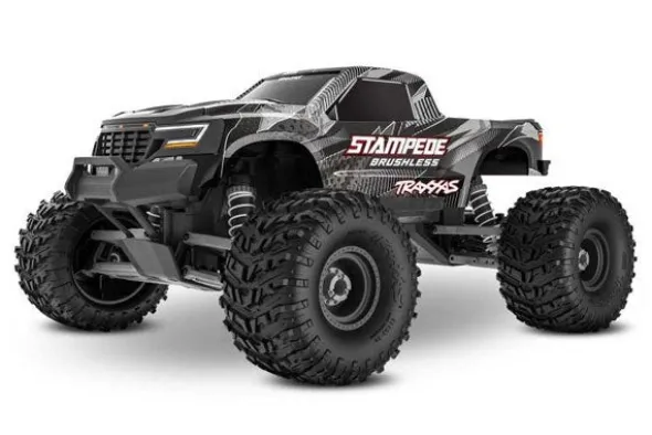STAMPEDE 2WD VX3 BRUSHLESS - RTR MONSTER TRUCK 1:10 - NERO