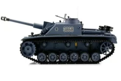 STURMGESCHUTZ III VERSION G GRIGIO PALLINI / INFRAROSSI 1:16 - CINGOLI METALLO