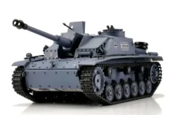STURMGESCHUTZ III VERSION G GRIGIO PALLINI / INFRAROSSI 1:16 - CINGOLI METALLO