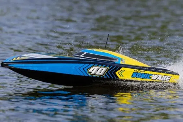 SUPER SONICWAKE 48" 8S - RTR MOTOSCAFO - BLU