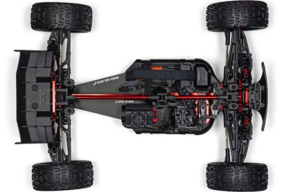 TALION 6S BLX EXB 4X4 BRUSHLESS - RTR SPEED TRUCK 1:7 - NERO