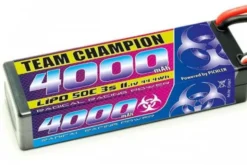 TEAM CHAMPION BATTERIA LIPO 3S1P 11,1V 4000MAH 50C [DEANS]
