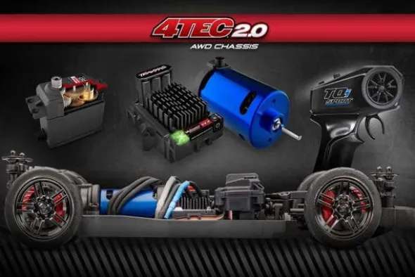 4-TEC 2.0 TELAIO BL3S BRUSHLESS - RTR ON-ROAD 1:10