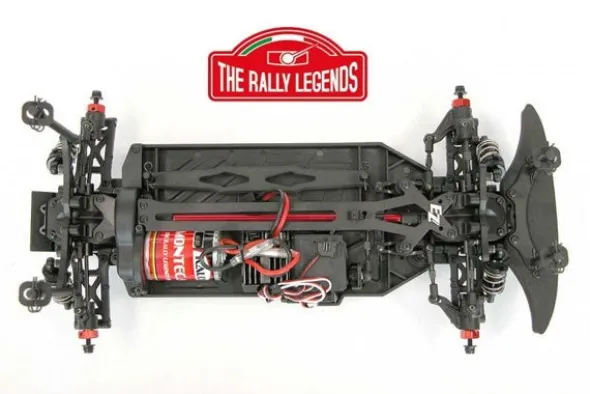 THE RALLY LEGENDS - 124 ABARTH RALLY - RTR RALLY 1:10