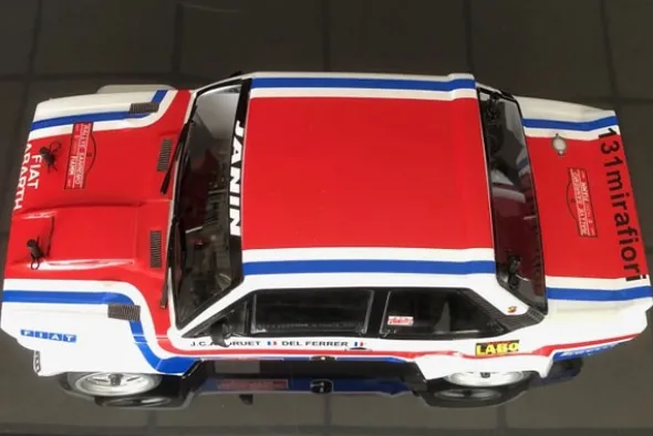 THE RALLY LEGENDS - FIAT 131 ABARTH FIAT FRANCE - RTR RALLY 1:10