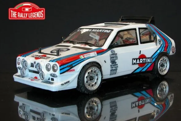 THE RALLY LEGENDS - LANCIA DELTA S4 MARTINI GRUPPO B 1986 - RTR RALLY 1:10