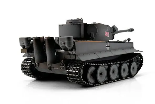 TIGER 1 EARLY VERSION - PALLINI 1:16 CINGOLI IN METALLO - GRIGIO