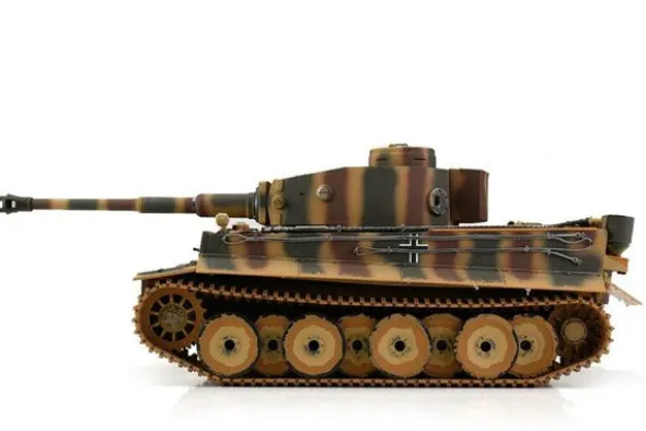TIGER 1 EARLY VERSION - PALLINI 1:16 CINGOLI IN METALLO - MIMETICO