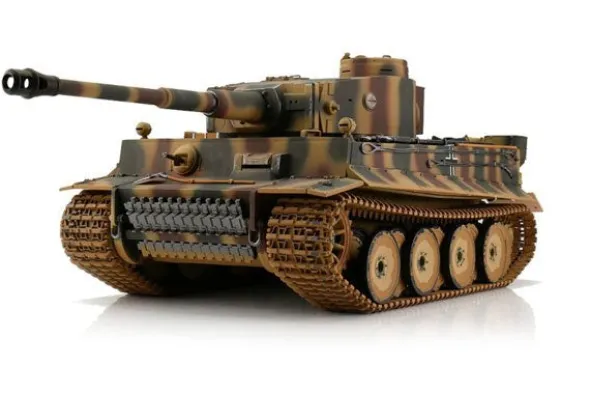TIGER 1 EARLY VERSION - PALLINI 1:16 CINGOLI IN METALLO - MIMETICO