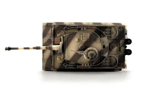 TIGER 1 LATE VERSION - INFRAROSSI 1:16 - DESERT - FUMO CANNONE