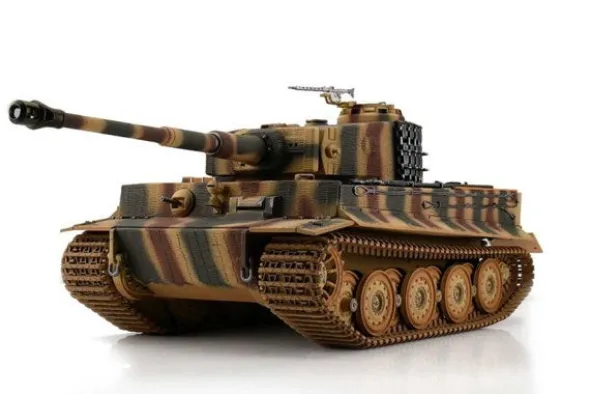 TIGER 1 LATE VERSION INFRAROSSI CINGOLI IN METALLO - 1:16 - MIMETICO