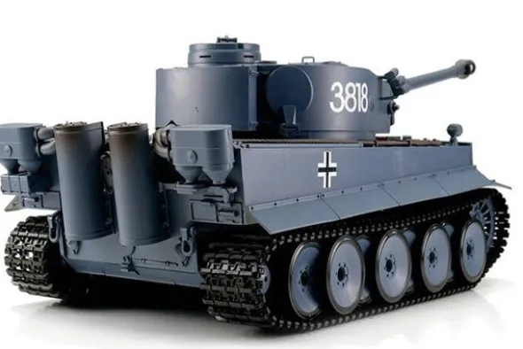 TIGER 1 - PALLINI / INFRAROSSI CINGOLI IN METALLO 1:16 - GRIGIO