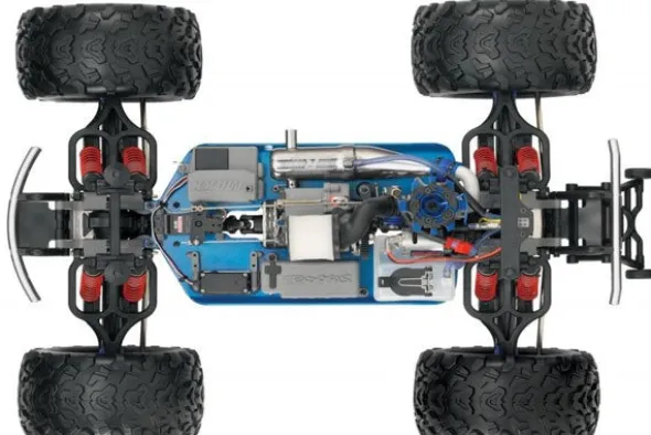 T-MAXX 3.3 - 4WD NITRO - RTR MONSTER TRUCK 1:10 - BIANCO