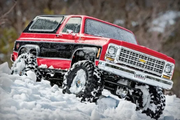 TRX-4 CHEVROLET BLAZER K5 4X4 - RTR CRAWLER 1:10 - ROSSO