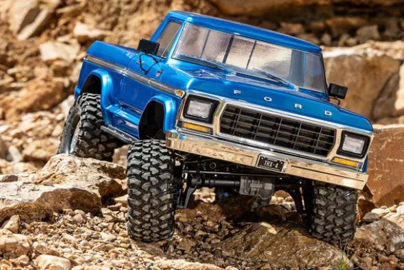 TRX-4 FORD F-150 - RTR CRAWLER 1:10 - BLU
