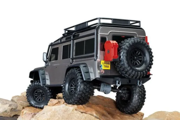TRX-4 LAND ROVER DEFENDER - CLIPLESS - RTR CRAWLER 1:10 - SILVER