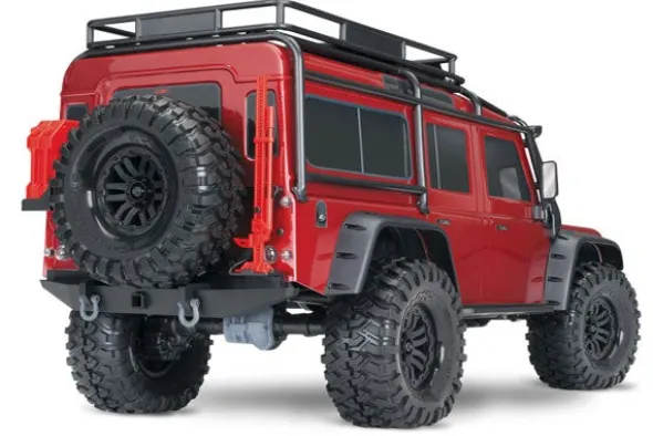 TRX-4 LAND ROVER DEFENDER - RTR CRAWLER 1:10 - ROSSO