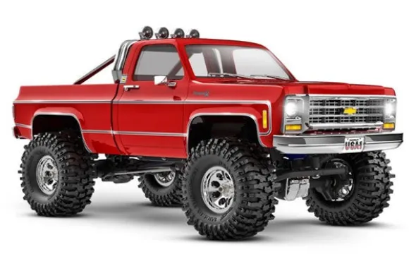 TRX-4M CHEVROLET K10 - RTR CRAWLER 1:18 - ROSSO