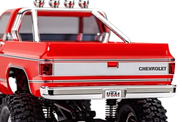 TRX-4M CHEVROLET K10 - RTR CRAWLER 1:18 - ROSSO