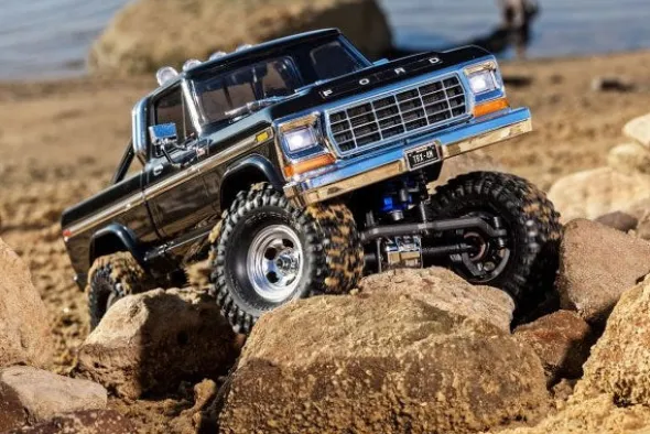 TRX-4M FORD F150 - RTR CRAWLER 1:18 - NERO