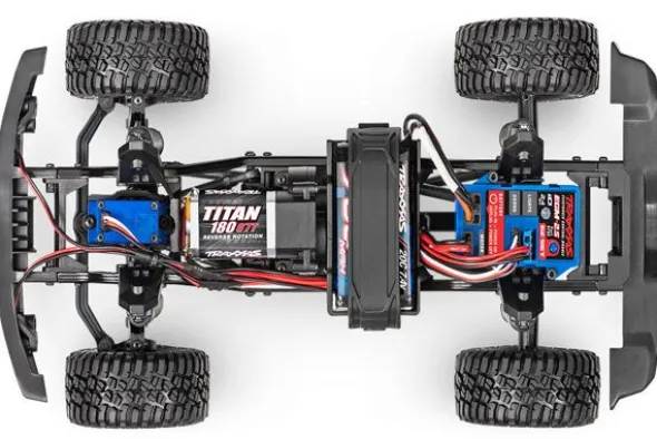 TRX-4M LAND ROVER DEFENDER - RTR CRAWLER 1:18 - XBLU