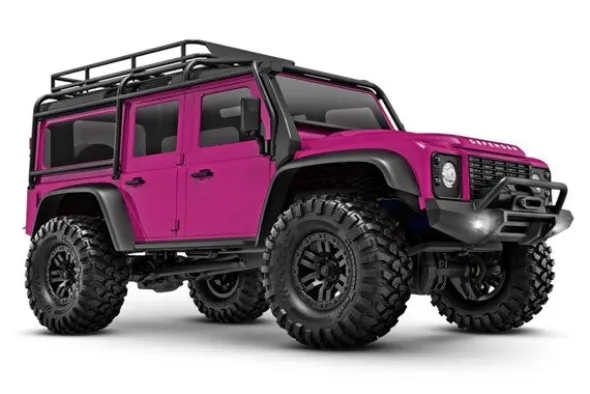 TRX-4M LAND ROVER DEFENDER - RTR CRAWLER 1:18 - PINK