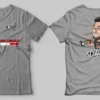 T-SHIRT GRIGIA D.P MODELLISMO PERSONALIZZATA - TAGLIA S