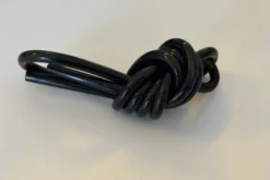 TUBO MISCELA SILICONE 1M 2,5X6,0MM - NERO - PG19002