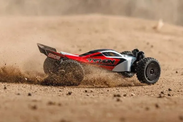 TYPHON GROM MEGA 380 - RTR BUGGY 1:14 - ROSSO