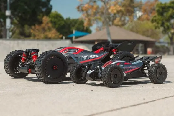 TYPHON GROM 223S BLX BRUSHLESS 4X4 - RTR BUGGY 1:14 - ARGENTO